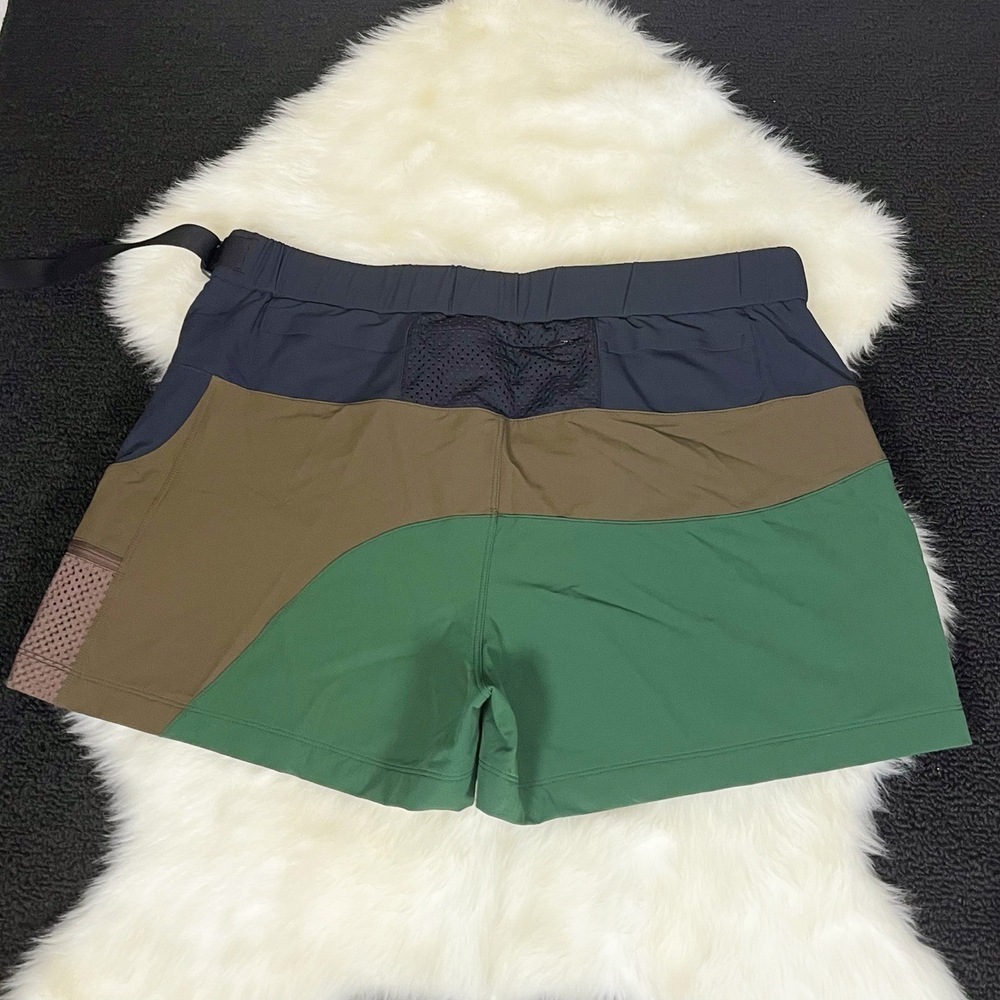 Outdoor Voices Womens XL RecTrek 3” Skort Hiking Shorts Black Hunter Espresso - Picture 2 of 13